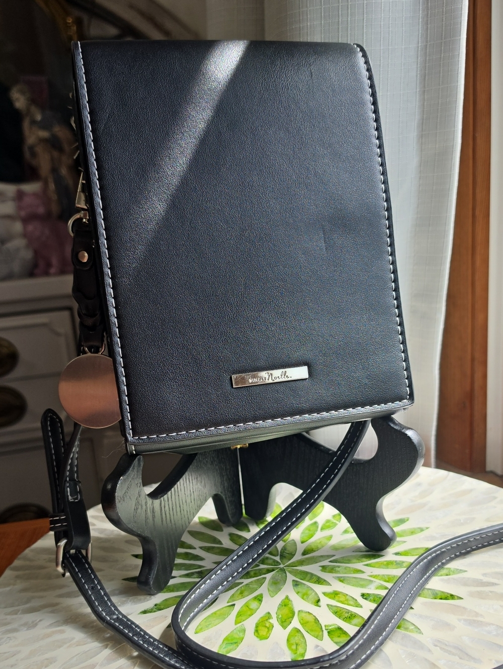 Simply Noelle Sleek Black Crossbody Bag - Women's Crossbody Purse